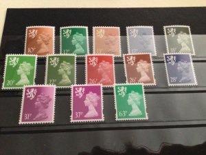 Great Britain Machin regional definitive mint never hinged stamps A9614