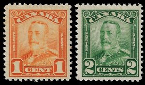 Canada 1928 Sc 149-50 MH vf