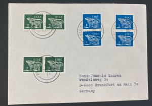 1977 Dublin Ireland Cover To Frankfurt Germany