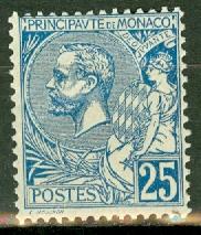 Monaco 21 mint CV $15