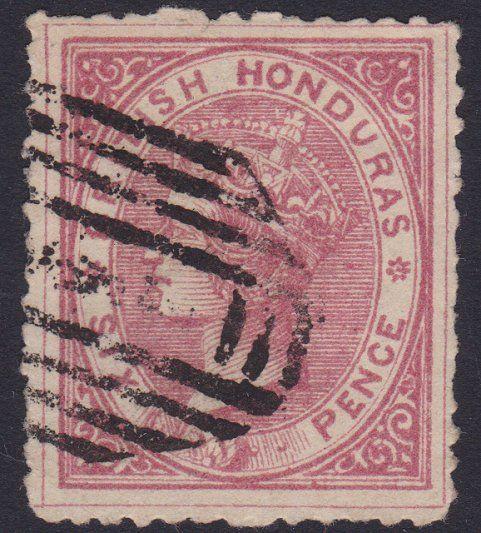 BR HONDURAS Am old forgery of a classic stamp...............................5766