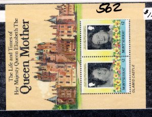 Montserrat #562 MNH - Stamp Souvenir Sheet