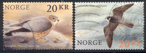 Norway - 2017 pair of used stamps #1811-12 $ 3.50 cv Lot # 858