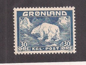 GREENLAND SC# 7  VF/MOG