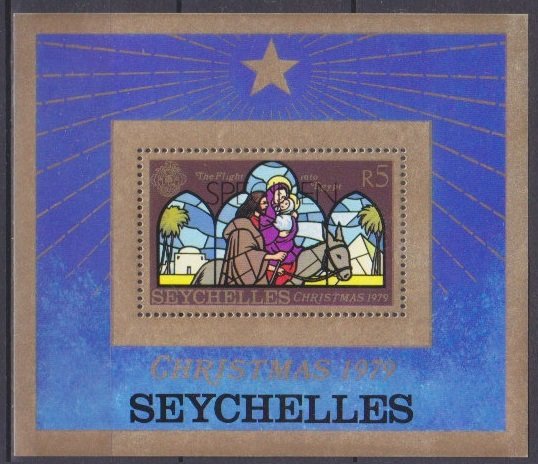 1979 Seychelles 450/B12 Christmas