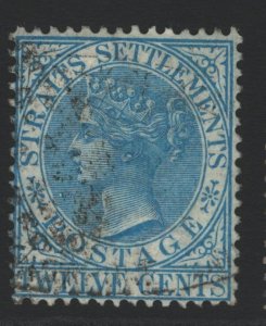 Straits Settlements Sc#14 Used