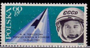 Poland 1963, Cosmonaut Space Flight, 40gr, cancelled