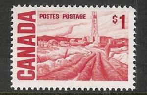 Canada 465Biv - 1967 Centennial Definitive Issue MNH