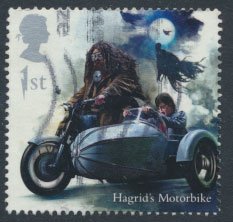 Great Britain SG 4146 Sc# 3785  Used  Harry Potter Hagrid's Motorbike