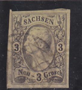 Saxony  Scott#  12  Used