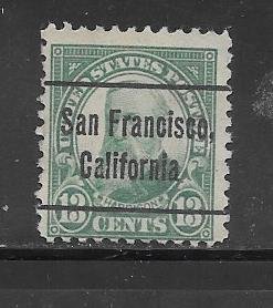 #622 Used Single PRECANCEL AS SHOWN