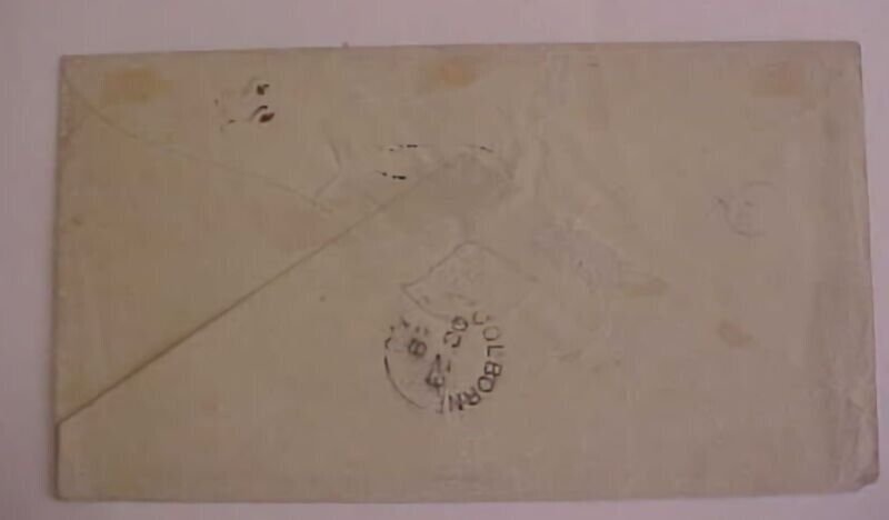 CANADA COVER #5 cat.$250.00 B/S COLBORNE 23 OCT 1958