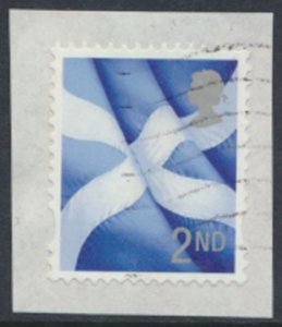 GB 2nd Scotland SG S109  SC# 20  Used  Flag see details & scans