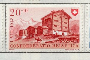 Switzerland Helvetia 1945-49 Early Issue Fine Mint Hinged 20h. NW-116914