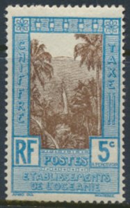 Oceania French Polynesia SC# J10 Postage Due  MLH see details / scans