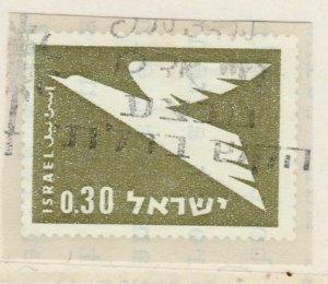 Israel Postal Stationery Cut Out A14P10F29-