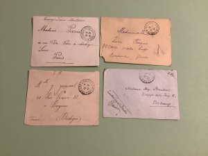 France WW1 military postal service 4 items Ref A978