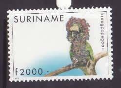 Surinam-Sc#1040- id8-unused NH set-Birds-1996-