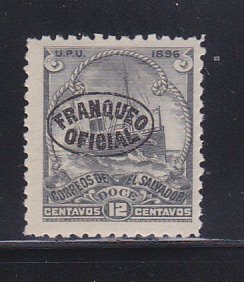 Salvador O30 MNH Overprint