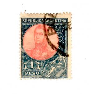 Argentina Scott 159 (1908-1909: San Martin)