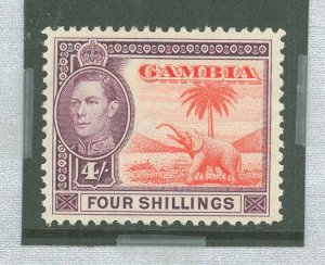 Gambia #141v Unused Single