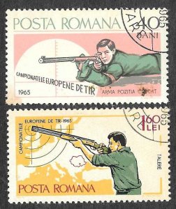Romania SC 1749,1752 * Marksmen * CTO * 1965