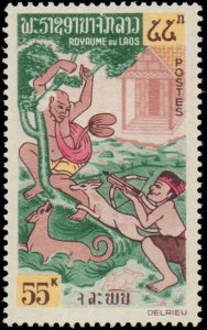 Laos #96-99, Complete Set(4), 1964, Never Hinged