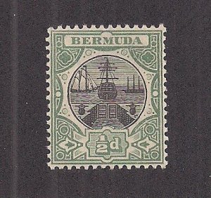 BERMUDA SC# 28   FVF/MOG 1903