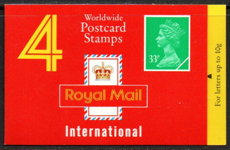 Great Britain Sc #BK544 MNH Complete Booklet