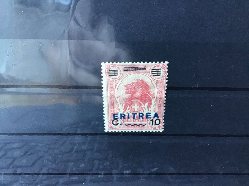 Italian  Eritrea 1924 blue surcharged mounted mint  stamp  Ref R27904