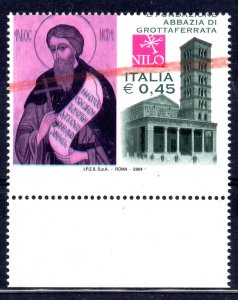 Grottaferrata Abbey Natural Stamp St. Nile Pink