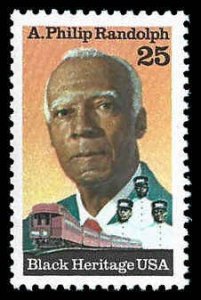 PCBstamps   US #2402 25c A.P. Randolph, Black Heritage, MNH, (26)