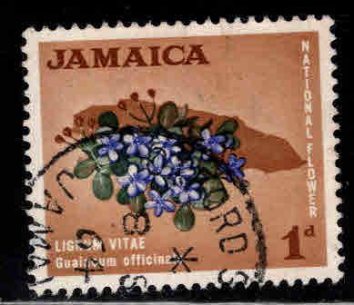 Jamaica Scott 217 Used flower stamp