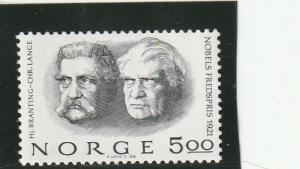 Norway  Scott#  797  MNH
