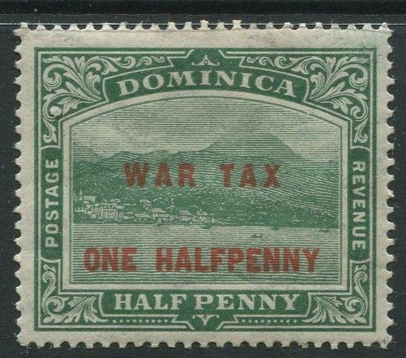 Dominica - Scott #MR1 -  War Tax -1916 - MLH - Single 1/2p Stamp