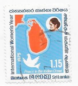 SRI Lanka #494   (U)  CV $1.90