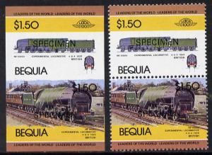 St Vincent - Bequia 1984 Locomotives #1 (Leaders of the W...
