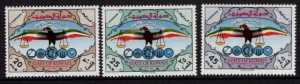 Kuwait Scott 312-314, MNH, Free Shipping, National Day, set of 3