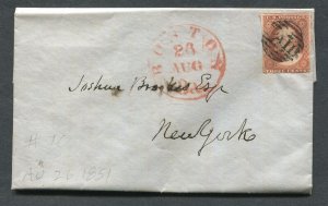 United States #10A Used on Cover