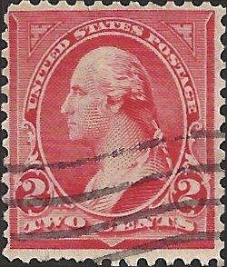 # 279b Used Red George Washington