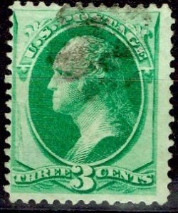 U.S.A.; 1881; Sc. # 207;  Used Single Stamp