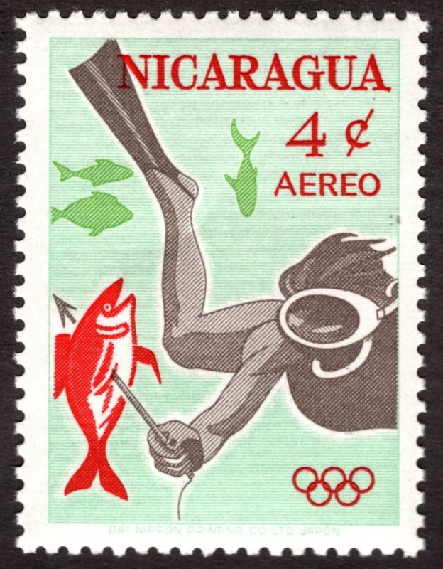 1963, Nicaragua, 4c, MNH, Sc C525