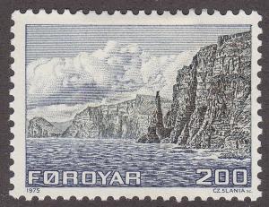 Faroe Islands 15  View of Streymoy and Vagar 1975