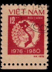 Unified Viet Nam Scott 998 Used map stamp