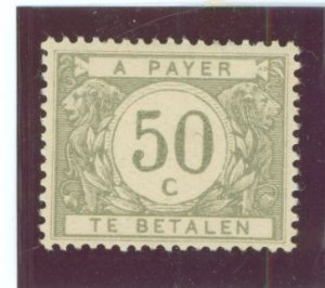 Belgium #J21 Unused Single