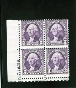 720 Washington, MNH LL-PB/4 (#21429)