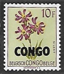 Congo Democratic Republic # 337 - Silene, Overprint - MNH.....{KlBl24}