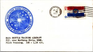 7.14.1977 NASA STA Flt Over Northrup Strip - WSMR, NM - F73842