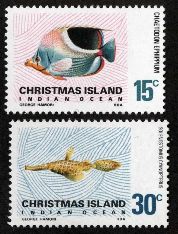 Christmas Island Sc 29, 31 MNH Original Gum VF Later Issue Key Values