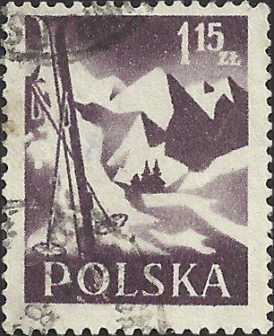POLAND - #732 - Used - SCV-0.25